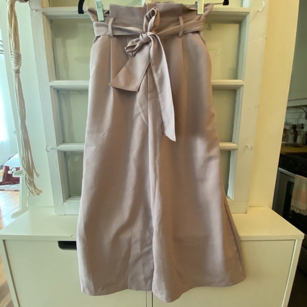 Lilac High Waisted Slacks